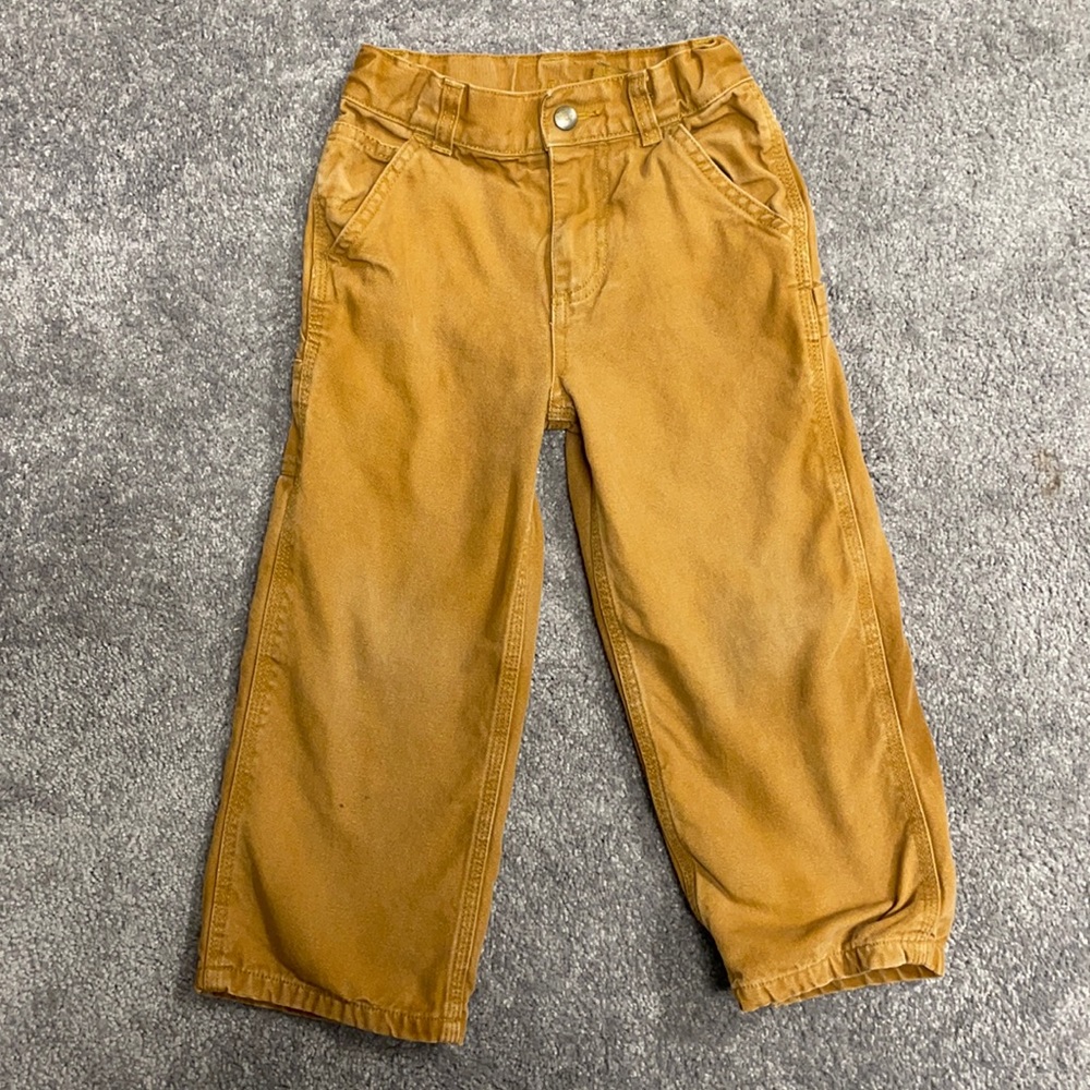 Boys carhartt lined pants